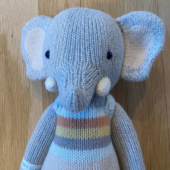 Cuddle and Kind 13 inch Evan Elephant - Picture 2 of 5